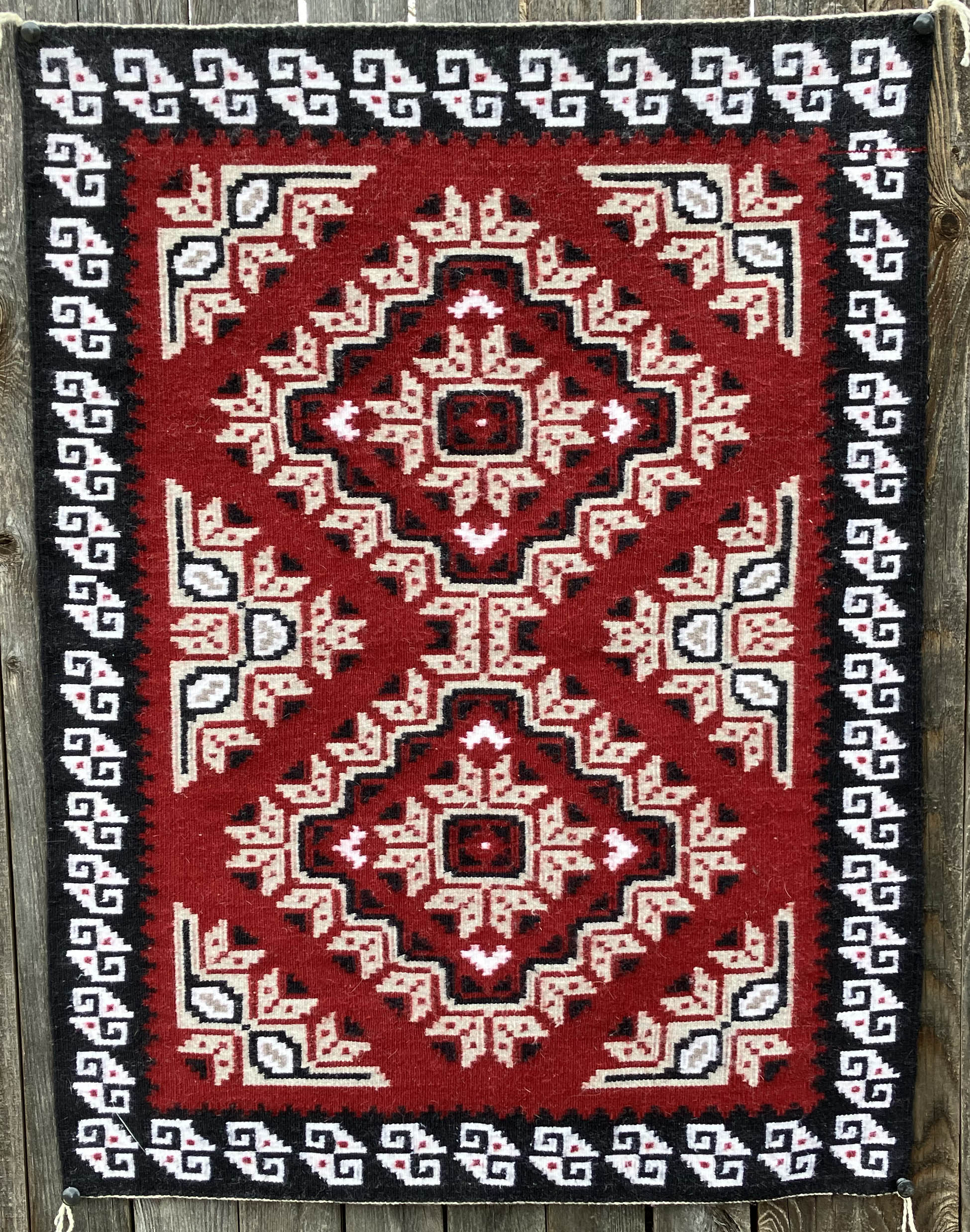 Helena Dean | Navajo Ganado Weaving | Penfield Gallery of Indian Arts | Albuquerque, New Mexico